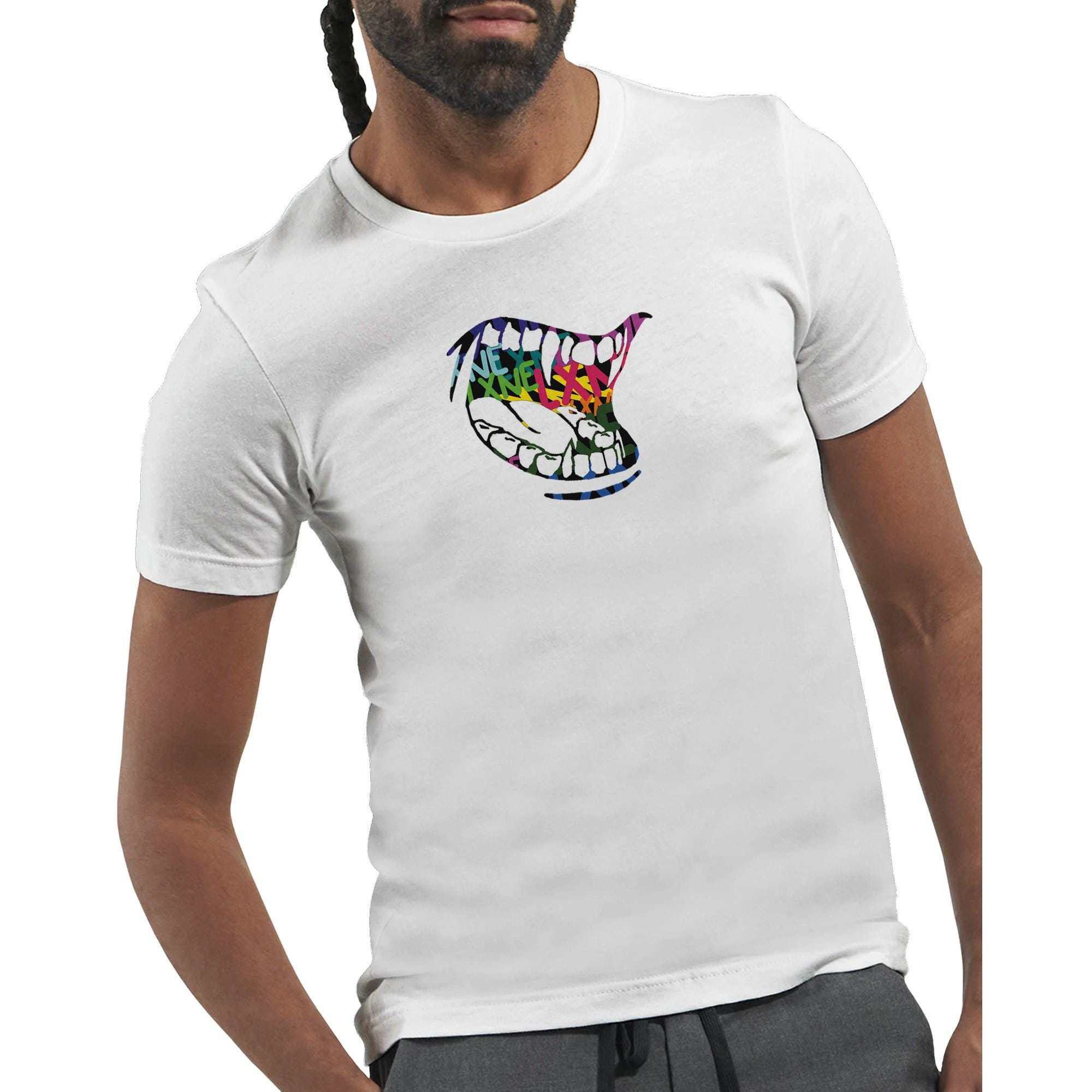 Edgy Funky Vampire Smile T-Shirt - Unique Design, Perfect for Everyday Wear